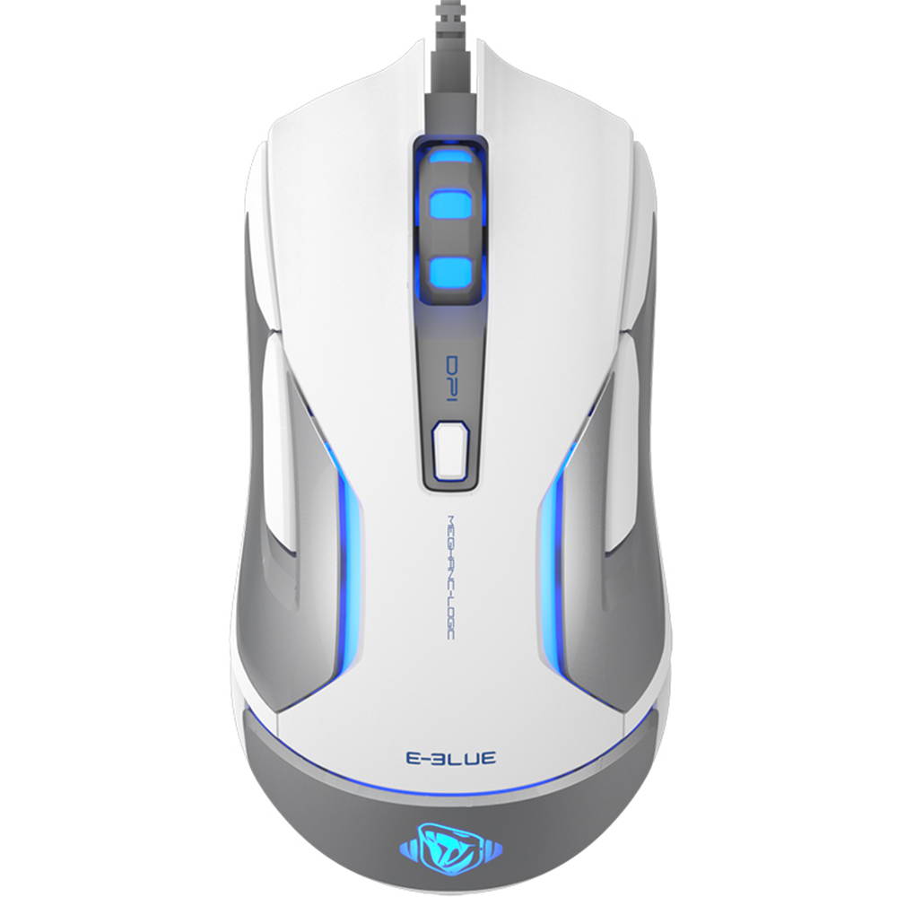 E-3LUE 5000DPI Gaming RGB Mouse USB Wired Ergonomic Game Mice LED Adjustable EMS668 for Computer LOL DOTA2 FIFA Desktop laptop