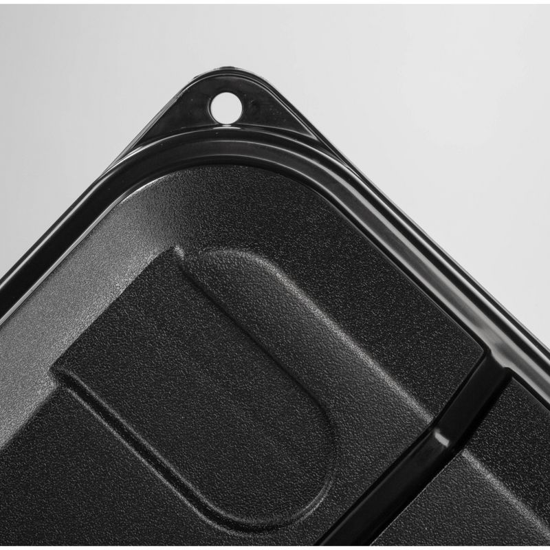 IRIS 82qt 4pk Remington Weather Tight Storage Tote Black