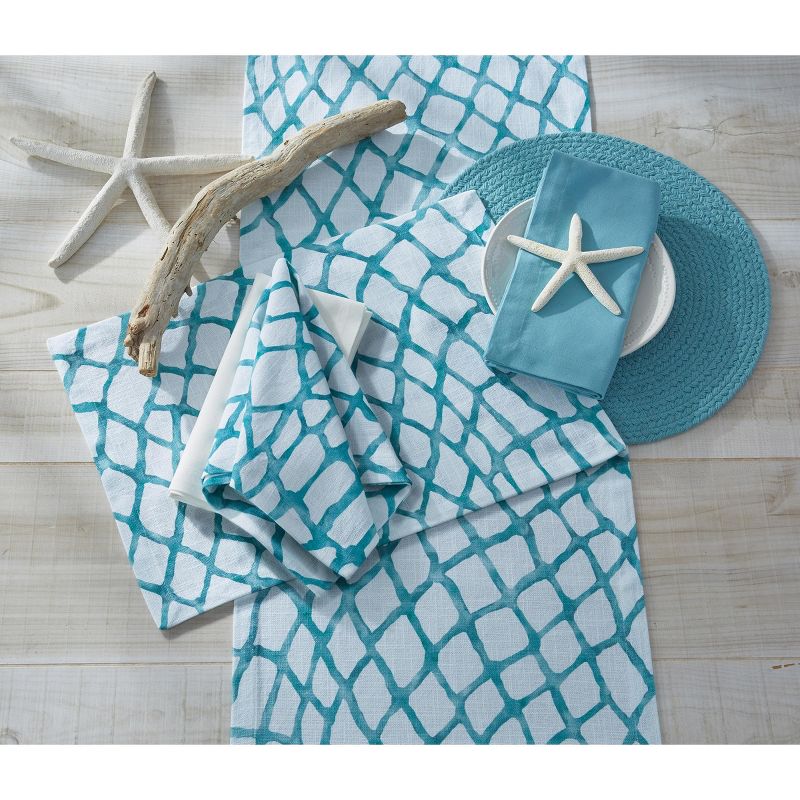 Split P Seaview Placemat Set - Aqua