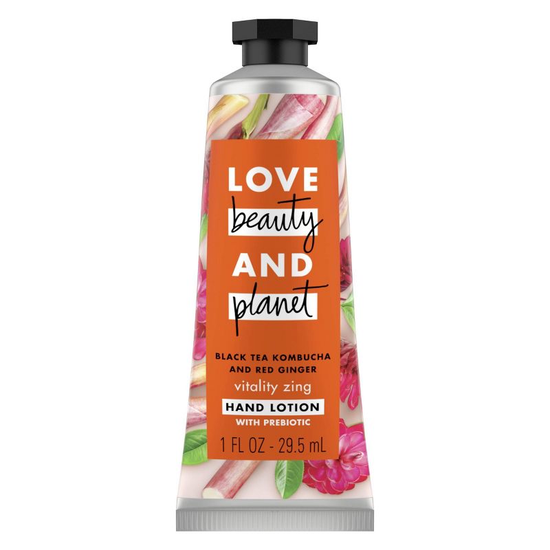 Love Beauty and Planet Vitality Zing Black Tea Kombucha & Red Ginger Hand Cream - 1oz