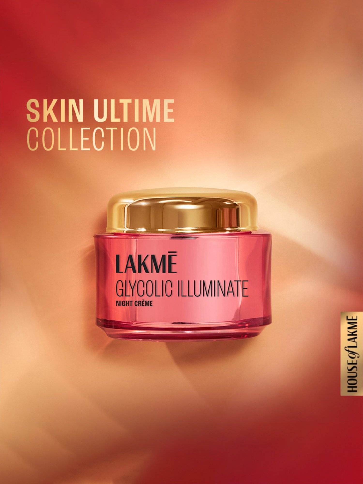 Lakme Skin Ultime Collection Glycolic Illuminate Night Cream - 15 gm