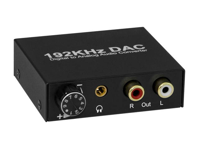 XtremPro 61089 192khz Digital to Analog Audio Converter