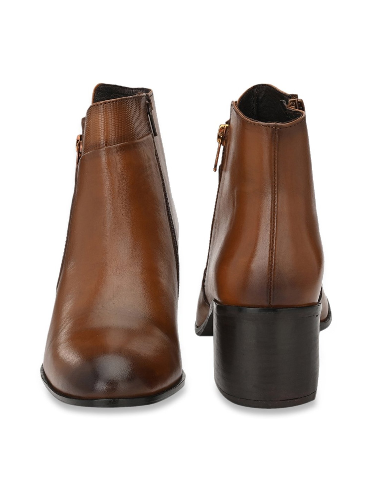 Delize Women's Tan Casual Booties