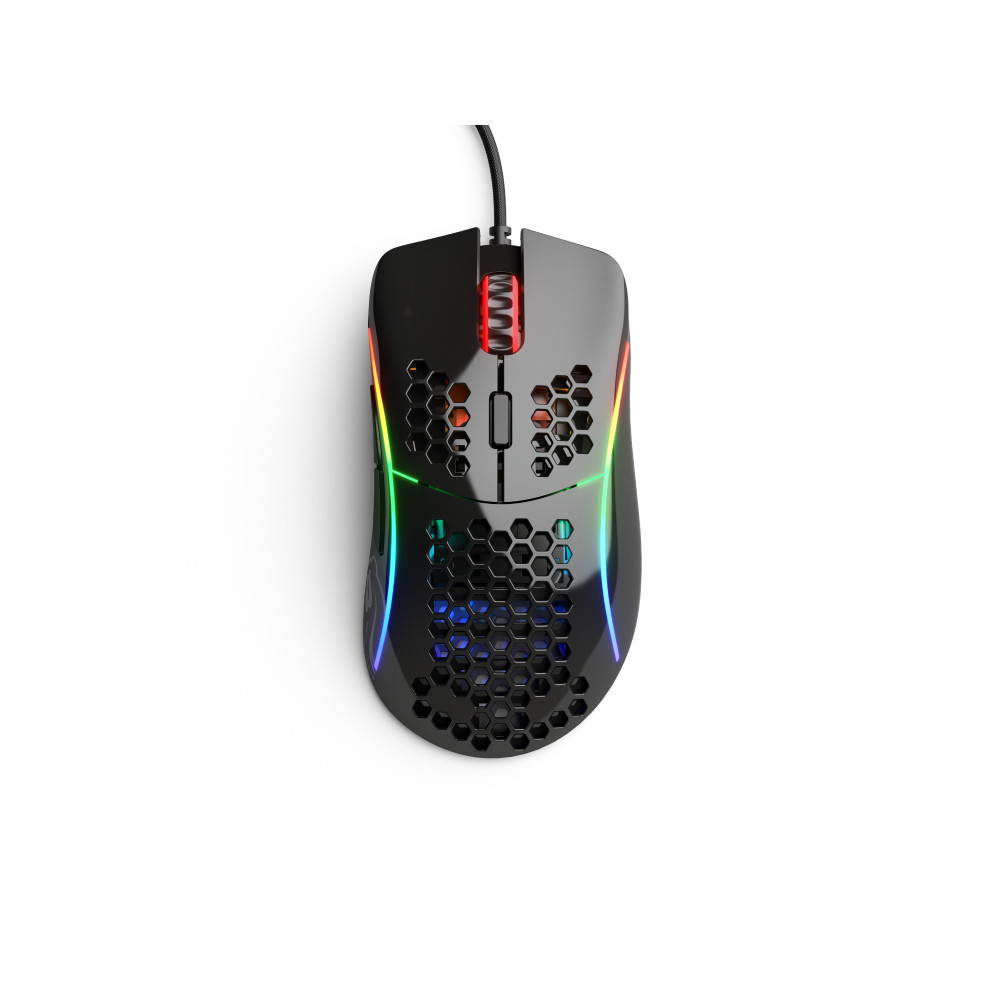Glorious Model D Matte White Wired Gaming Mouse