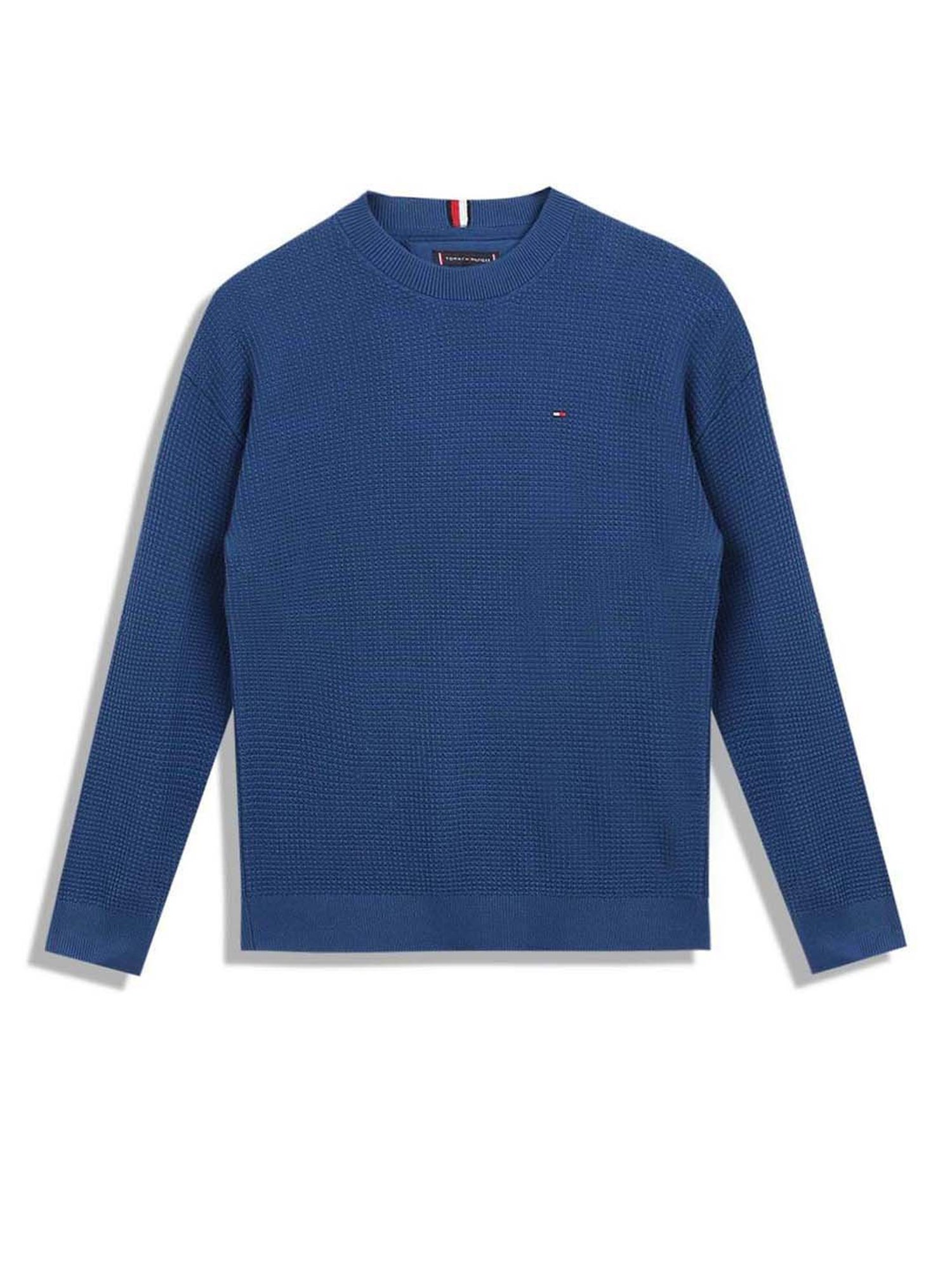 U.S. Polo Assn. Kids Black Self Design Sweater