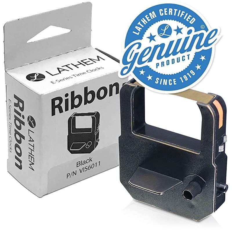 E Series Ribbon Cartridge Use with 900E 1000E 1500E 5000EP 7000E Black VIS6011