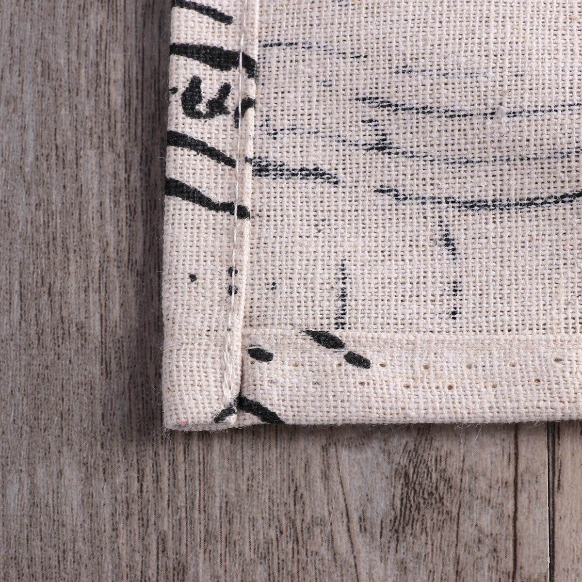 Vintage European Style Tablecloth Cotton And Linen Table Cover Protector For Dinning Table End Table Decoration 140 x 220 cm (Black White Checker)