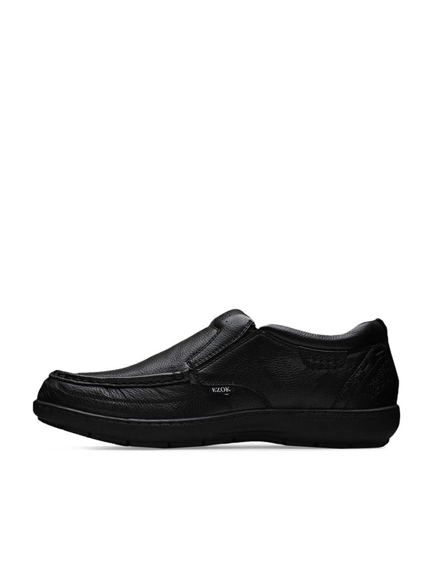 EZOK Men's Black Formal Loafers