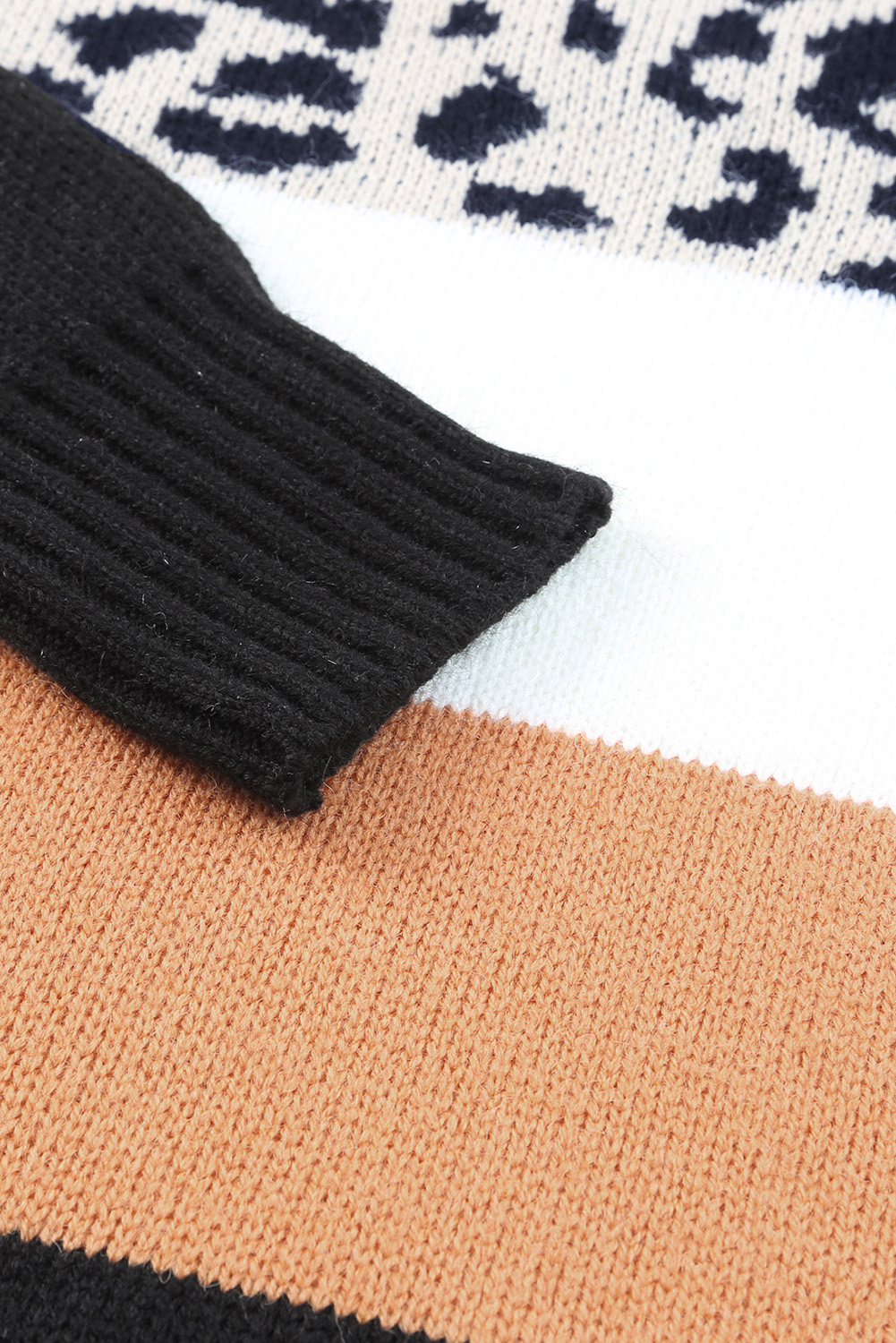 Yellow Drop Shoulder Henley Pullover Sweater With Slits