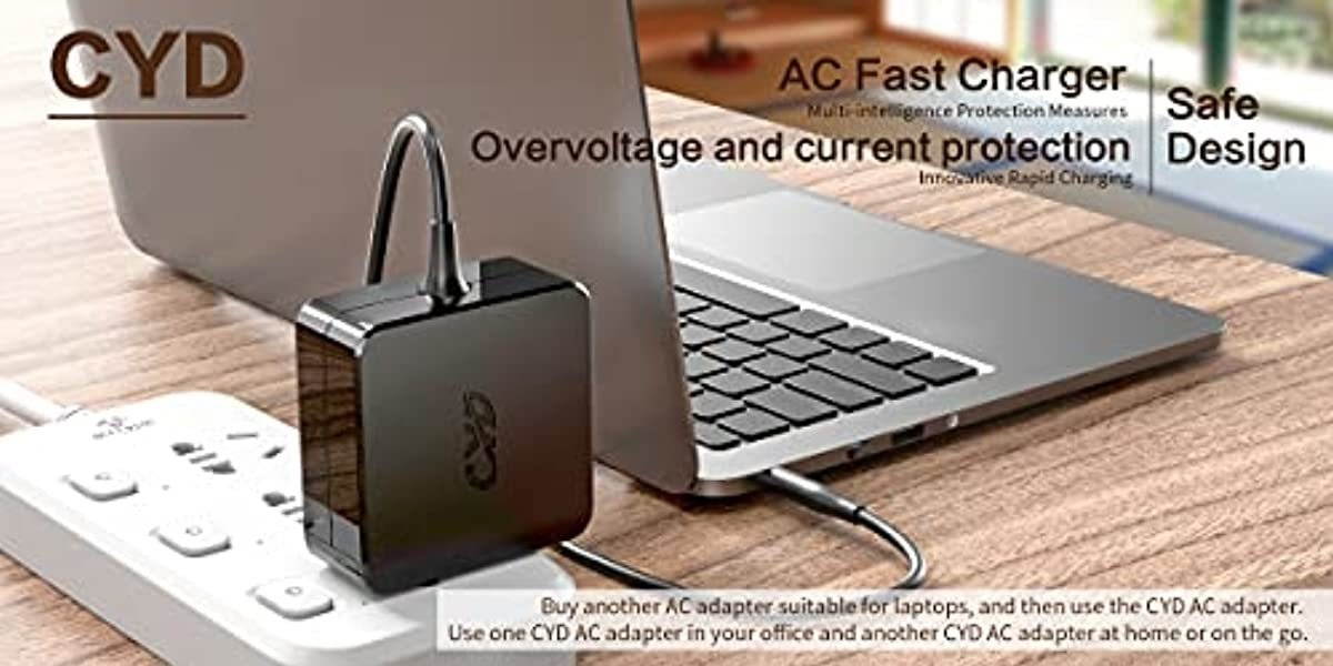 CYD 45W 19.5V 2.31A Replacement for Laptop-Charger HP 74115-15-15-003 15-BS000 17-BS000 15-bs168cl 15-bs010ds 15-bs013dx 15-bs060wm 15-bs192od AC Adapter Power Cord