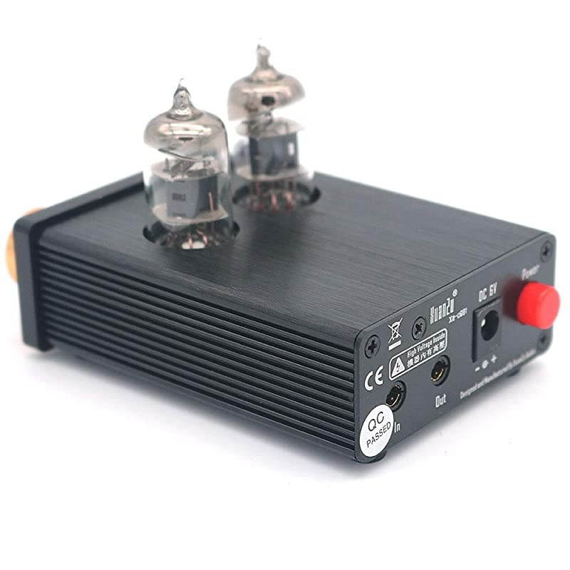 6J1 Mini Vacuum Tube Preamp Audio HiFi Stereo PreAmplifier Treble Bass Control