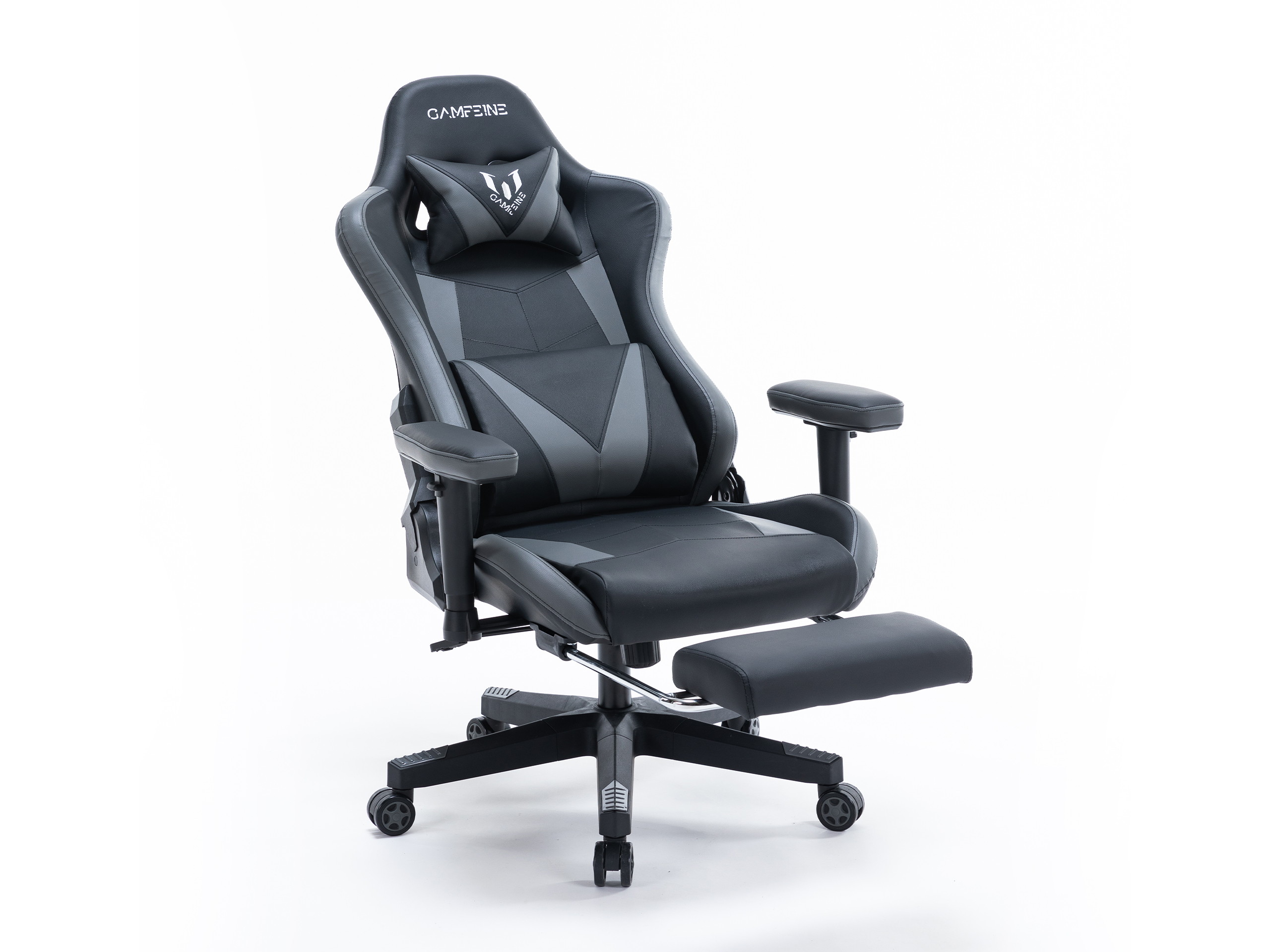 Volans Adjustable High Back Gaming Recliner Chair, Racing Office Desk Chair with Removable Lumbar Support and Footrest