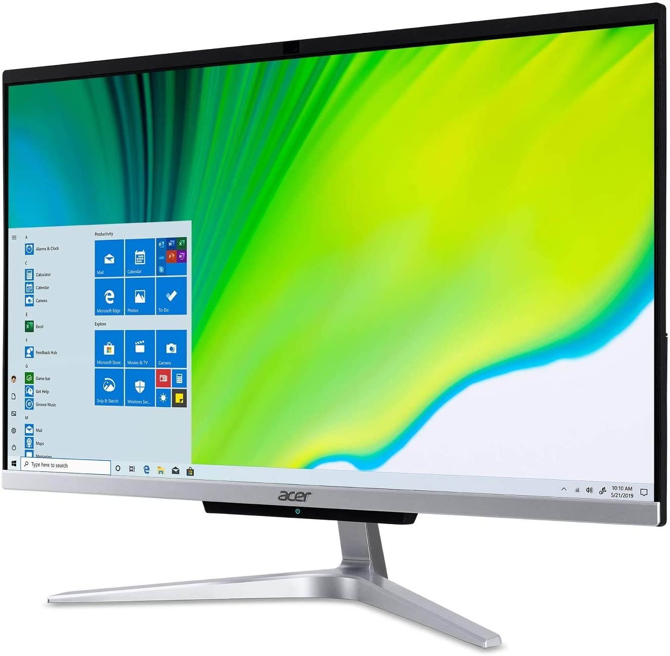 Acer Aspire C 24 - 23.8" AIO Intel Core i3-1005G1 1.2GHz 8GB Ram 512GB SSD W10H