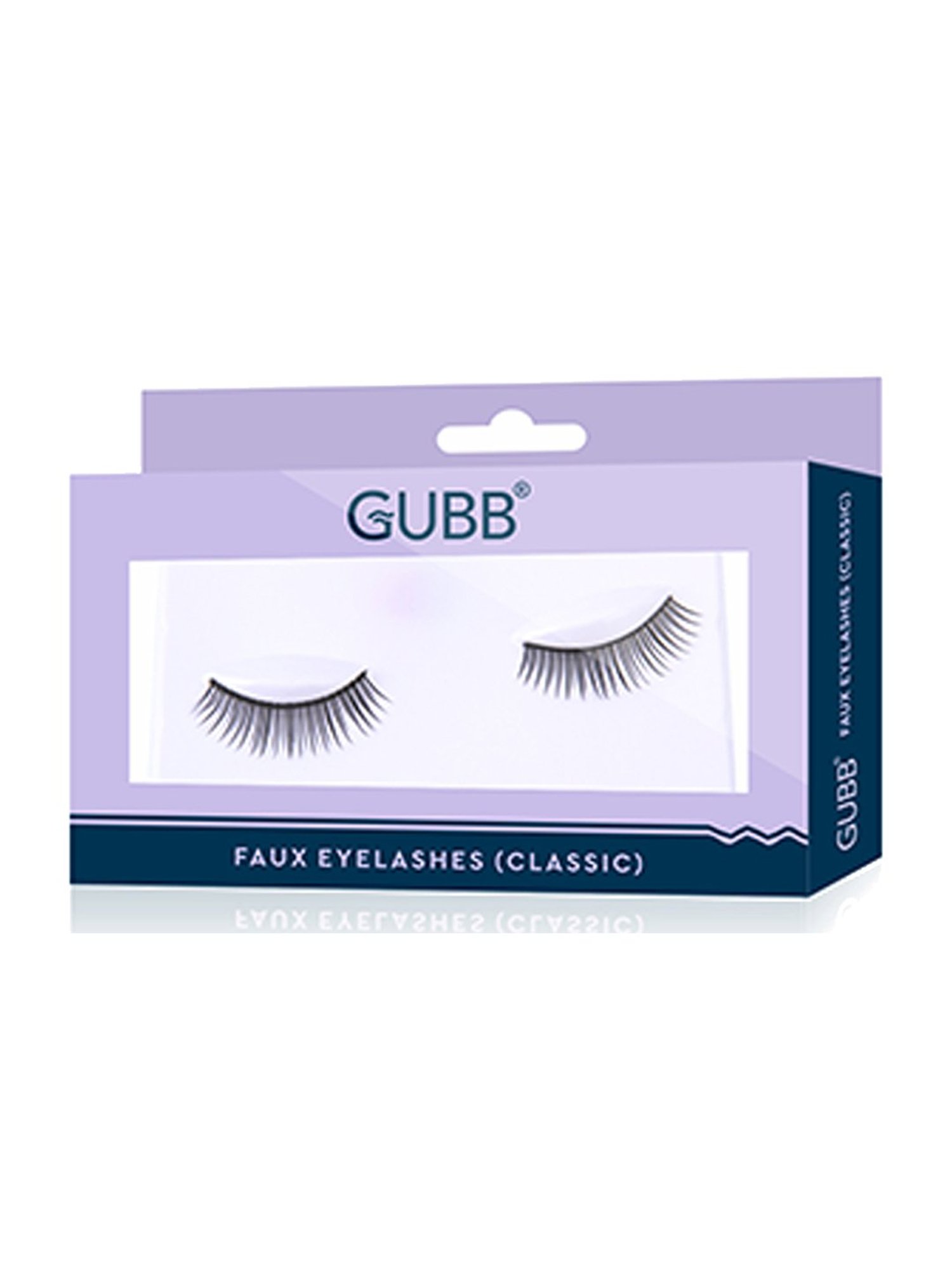 GUBB Faux Eyelashes, False Eyelash Set for Eye Makeup - Classic