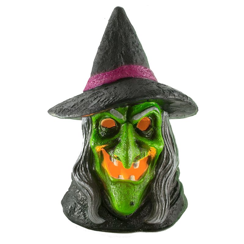 Tekky Misting Witch Bust, Green