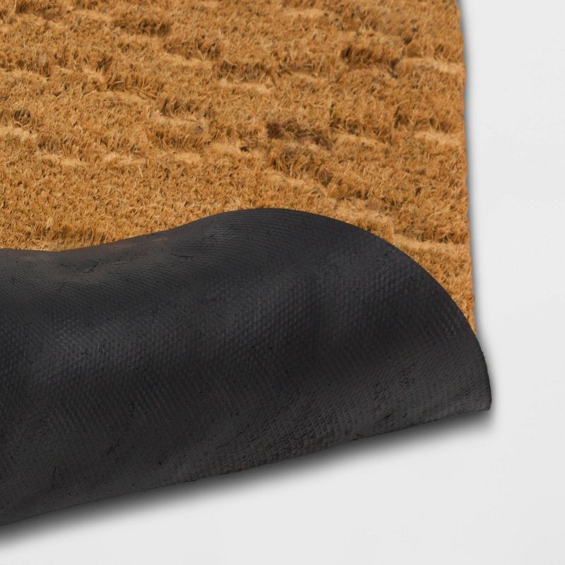 Etched Welcome Doormat Beige - Threshold™