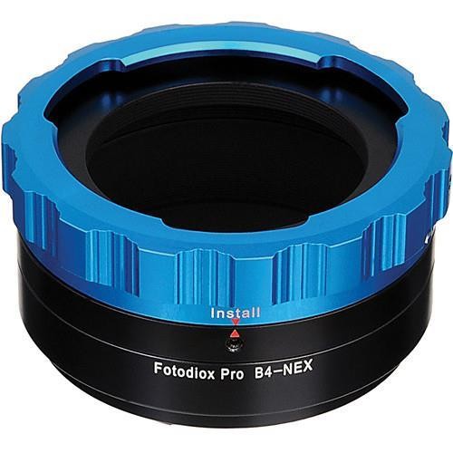 Fotodiox Pro Lens Adapter for B4 Mount Lenses to Sony Alpha EMount Camera Bodies