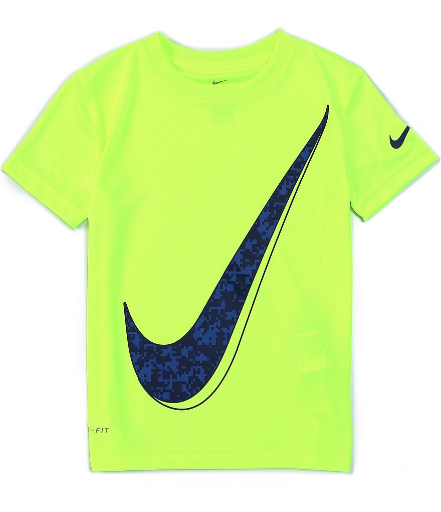 Nike Little Boys 4-7 Short-Sleeve 8-Bit Swoosh Tee