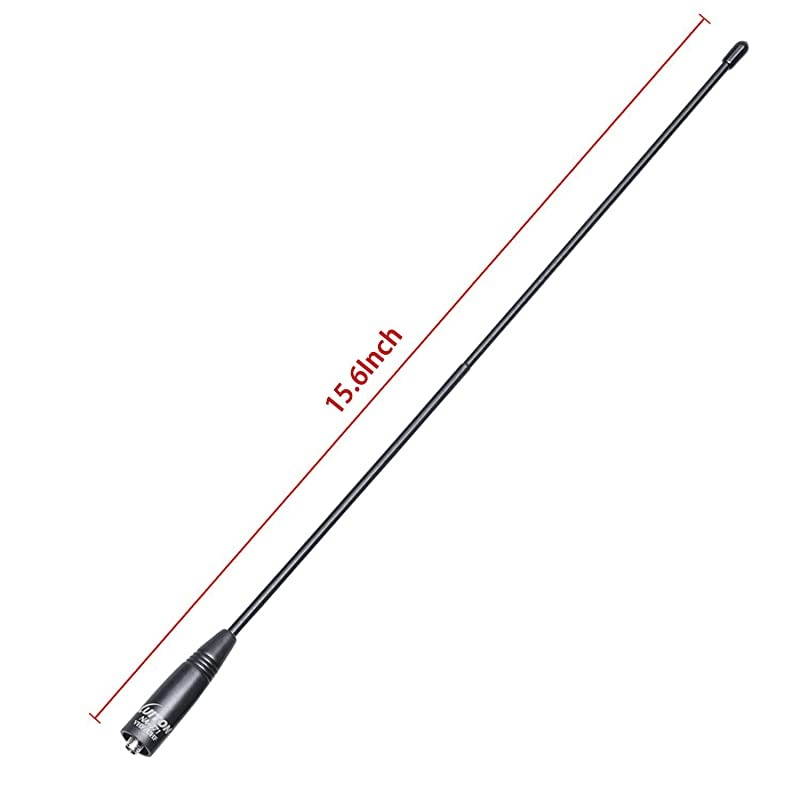 Walkie Talkie Antenna 156 Inch Whip Dual Band UV VHFUHF 144430Mhz Outdoor Ham Radio Antenna SMAF for UV82 UVB5 GT3 BFF8HP UV5RA UV5RE UV5R by  1 Pack