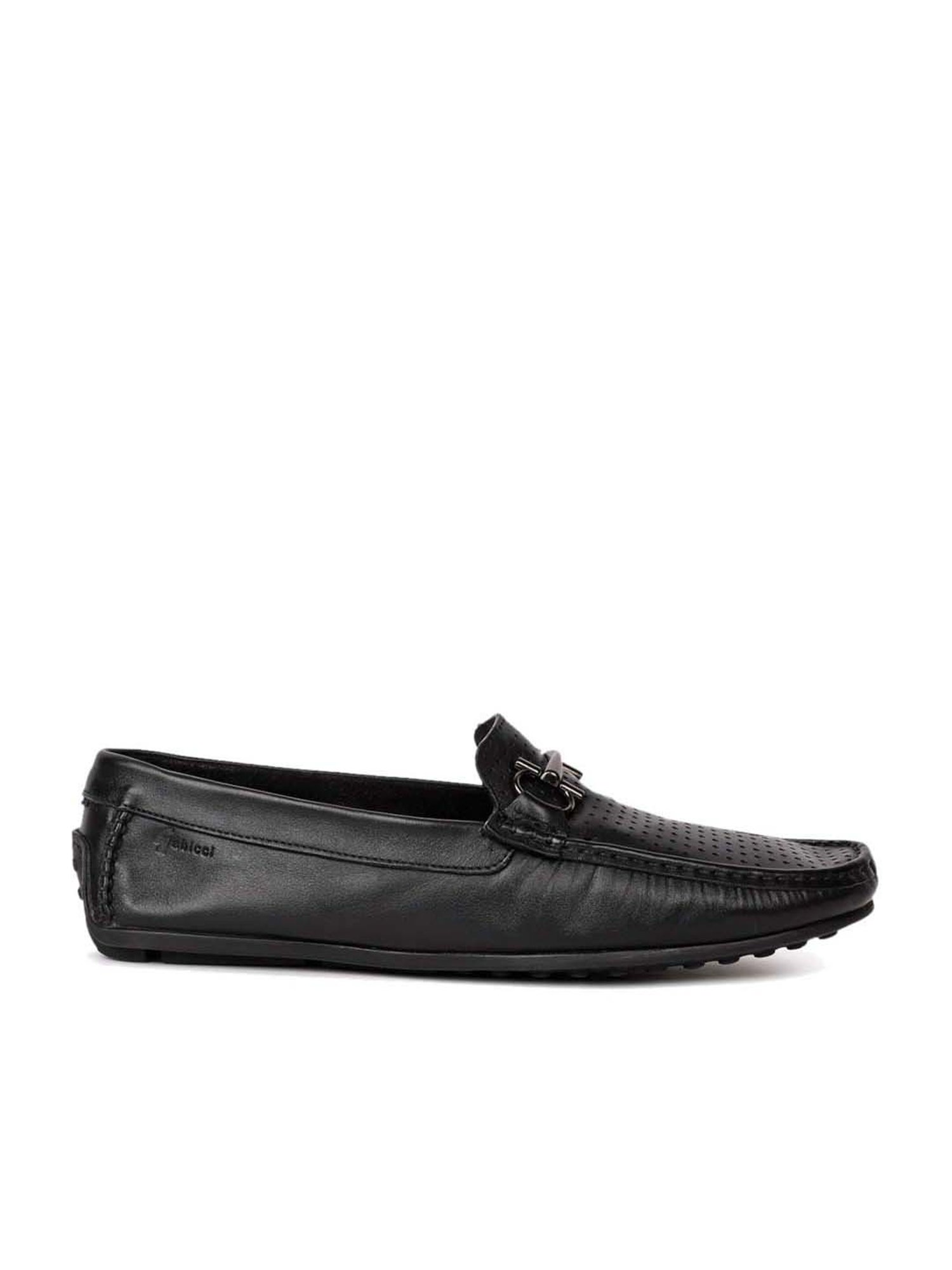 Gabicci Men's Ken Miles G Black Casual Loafers