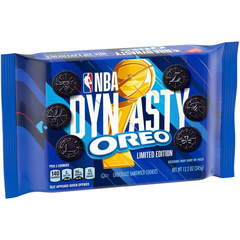 OREO NBA Dynasty Chocolate Sandwich Cookies, Limited Edition, 12.2oz