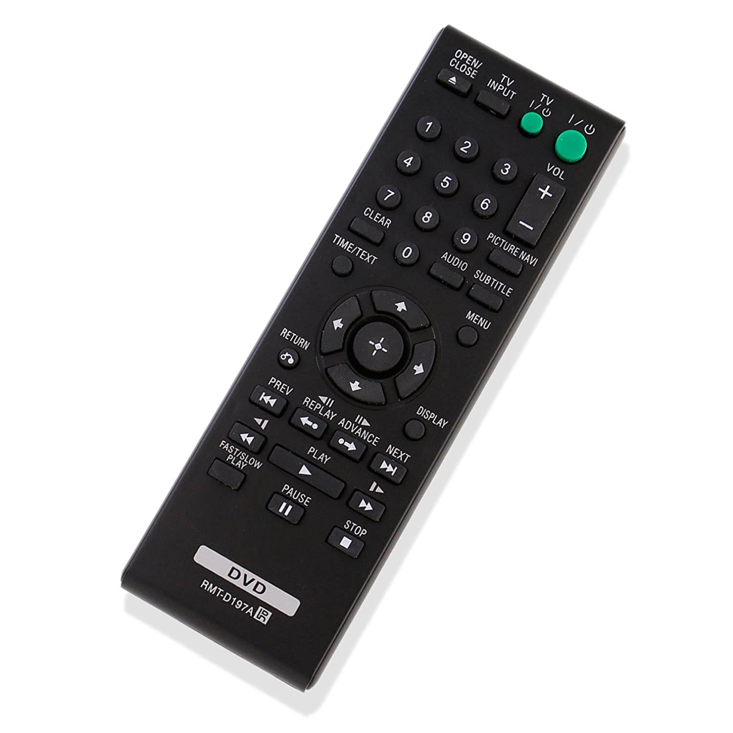Generic replaced remote control RMT-D197A fit for Sony DVD Player DVPSR201P DVPSR210P DVPSR405P DVPSR510H