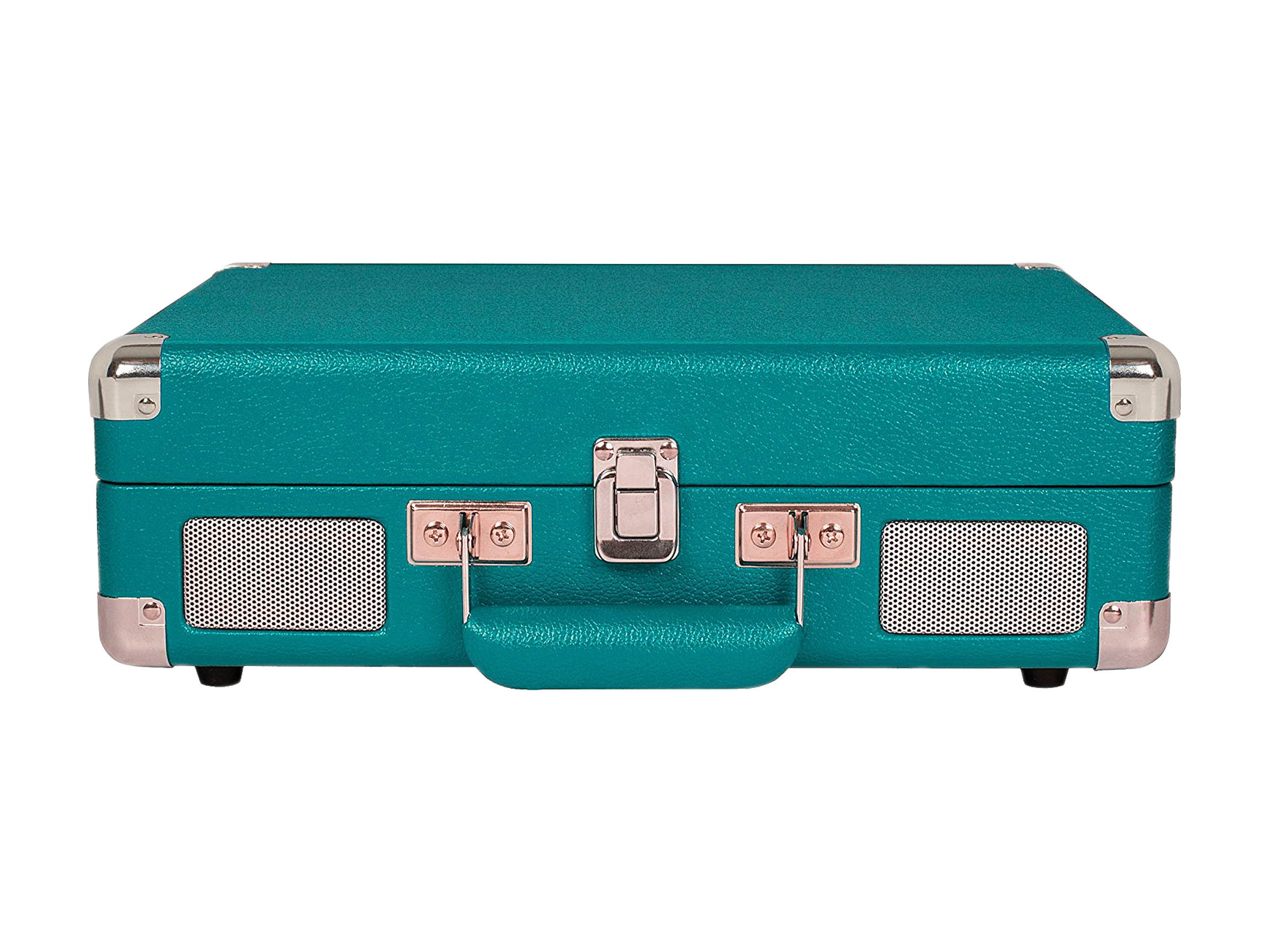 Crosley Cruiser Deluxe Portable Bluetooth Turntable, Teal, CR8005D-TL