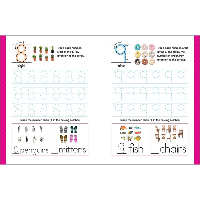 My First Learn to Write Workbook - (Kids Coloring Activity Books) by Crystal Radke (Paperback)