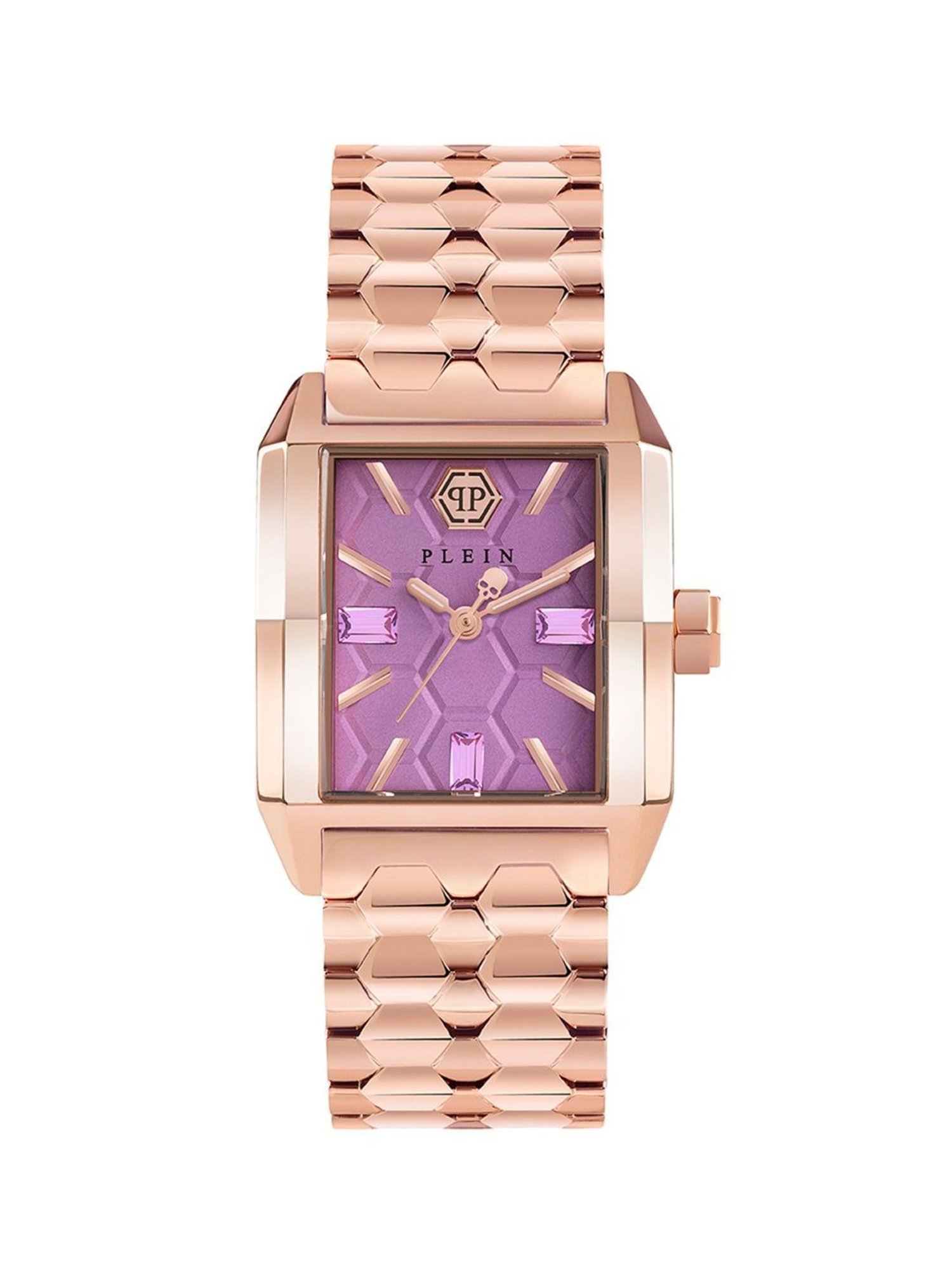 PHILIPP PLEIN PWMAA0722 Offshore Square Analog Watch for Women