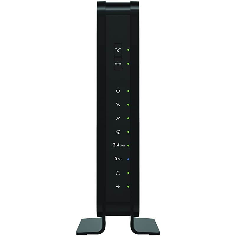 N600 (8x4) WiFi DOCSIS 3.0 Cable Modem Router (C3700) Certified for Xfinity from Comcast, Spectrum, Cox, Spectrum & more