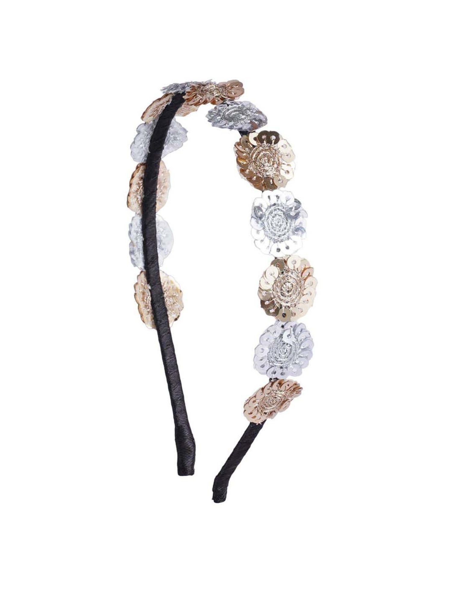 Choko Multicolour Embroidered Hair Band