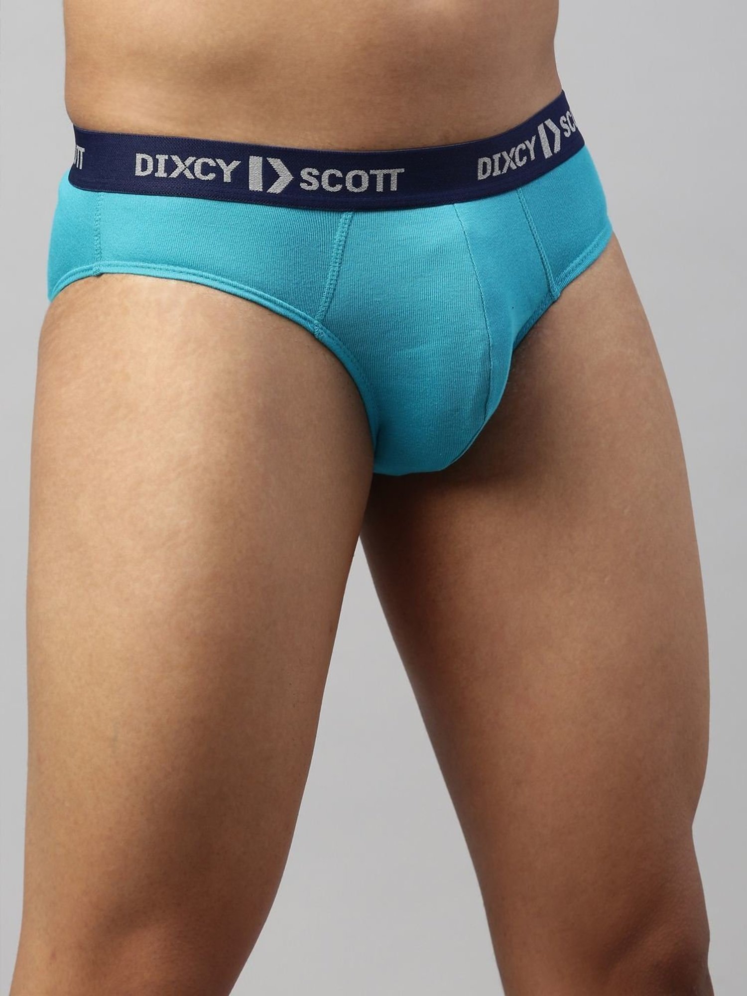 Dixcy Scott Maximus Multi Cotton Regular Fit Briefs - Pack Of 3