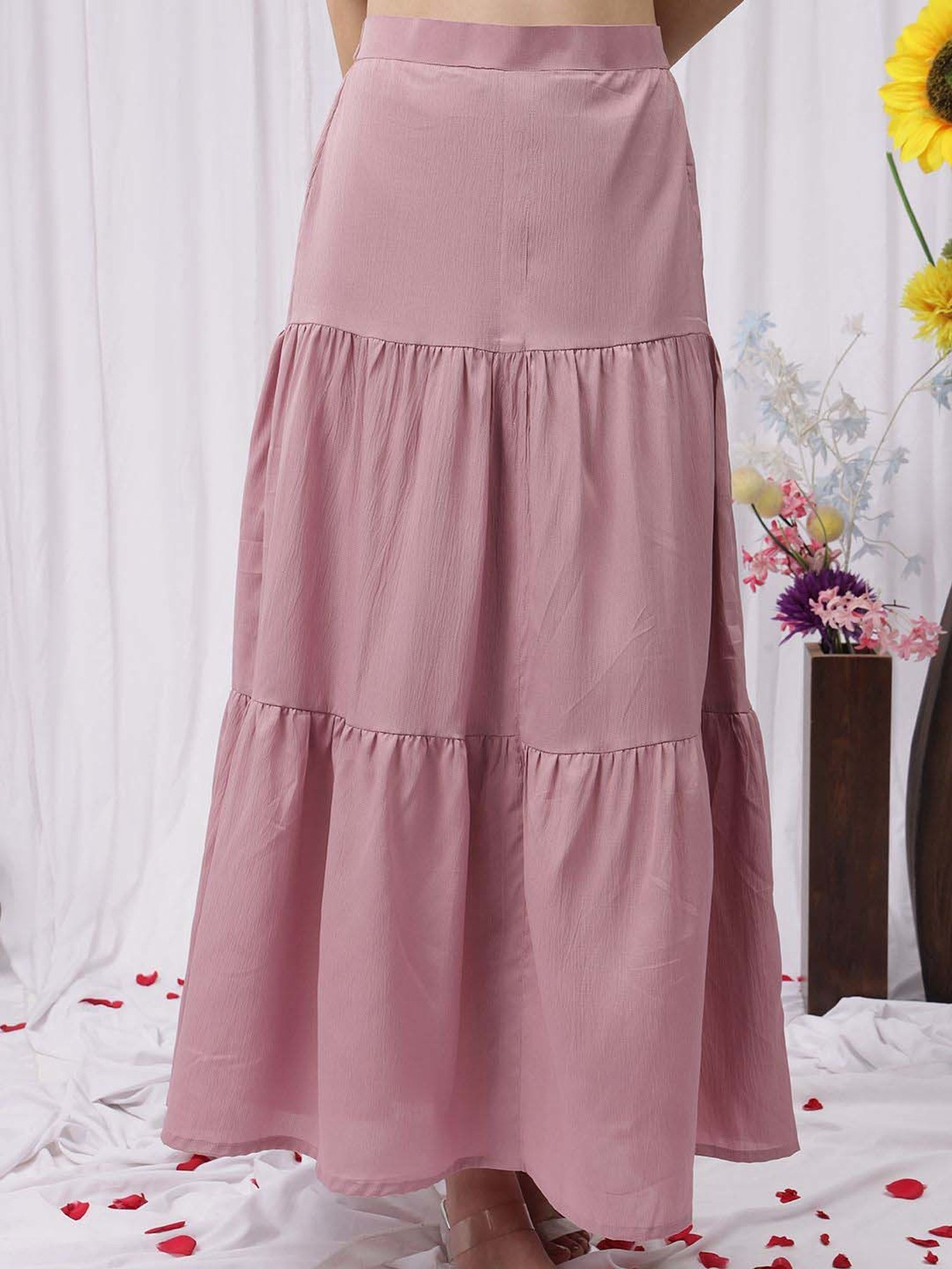 NEUDIS Pink Maxi Skirt