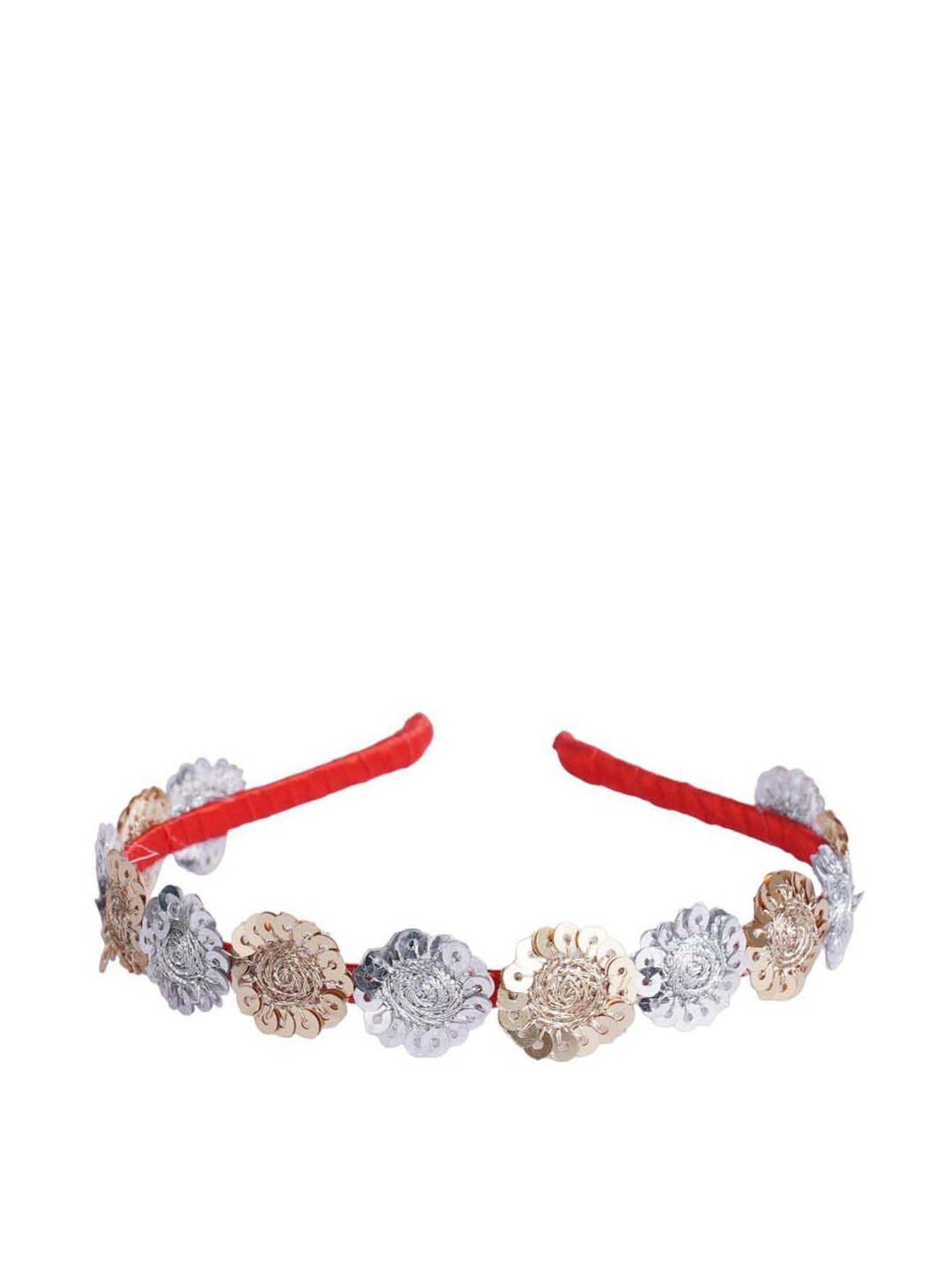 Choko Multicolour Embroidered Hair Band