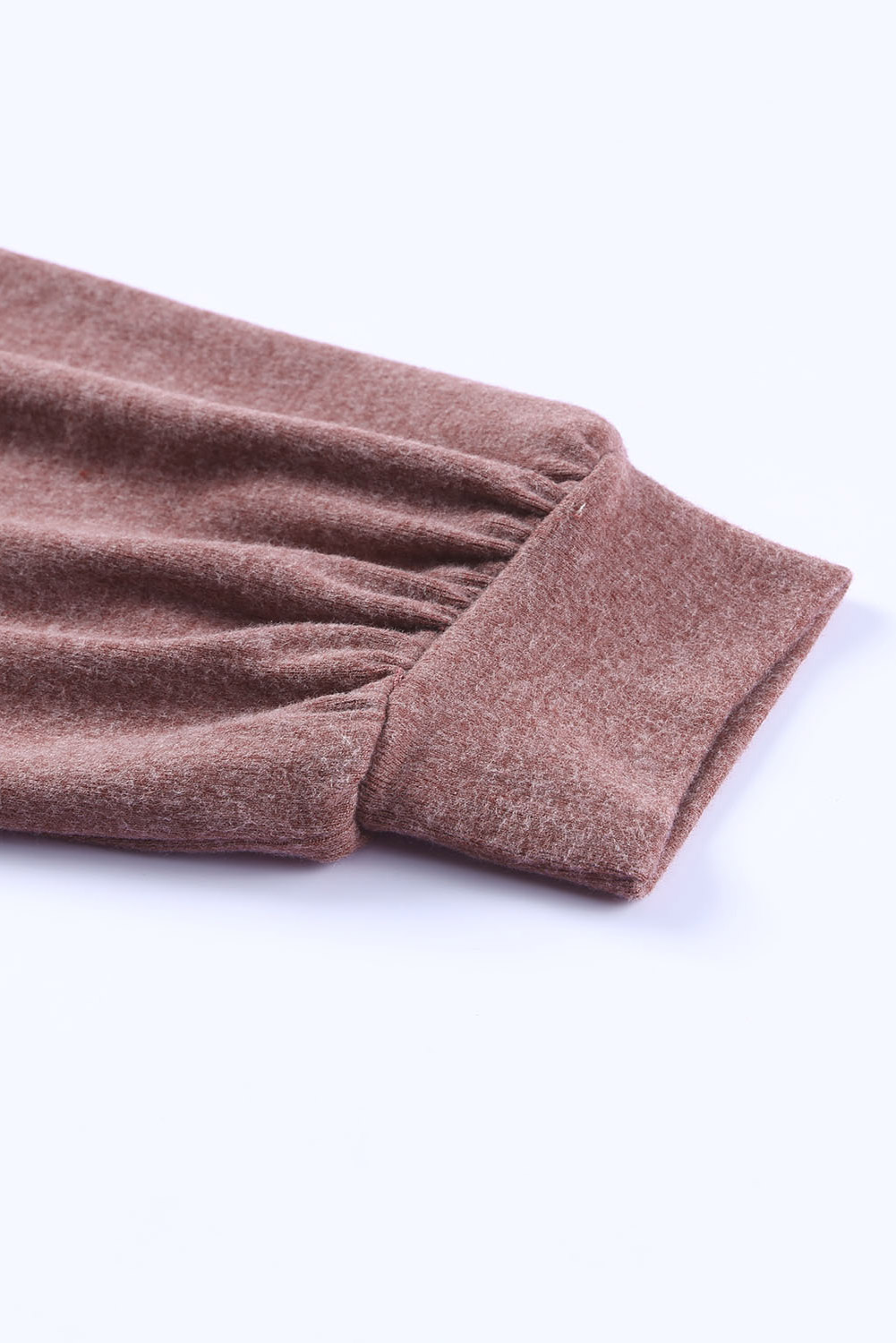 Pink Sequins Candy Cane Round Neck Sweatshirt