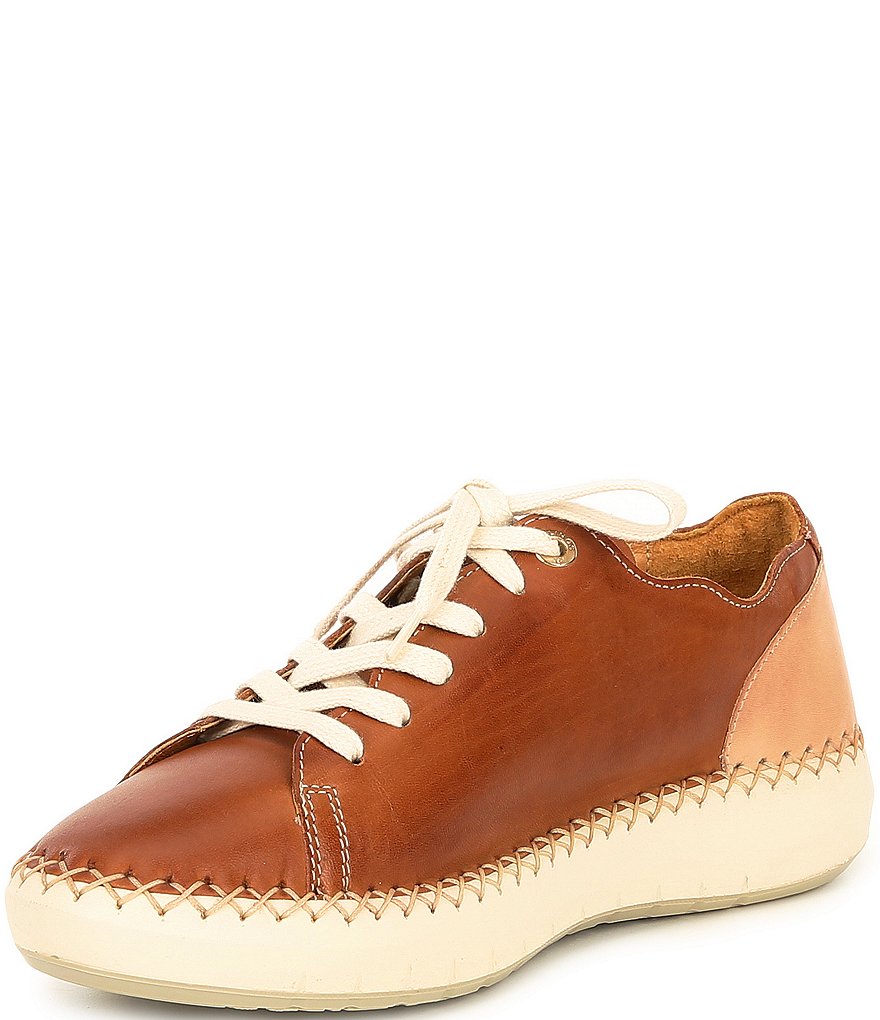 Pikolinos Mesina Leather Lace-Up Sneakers