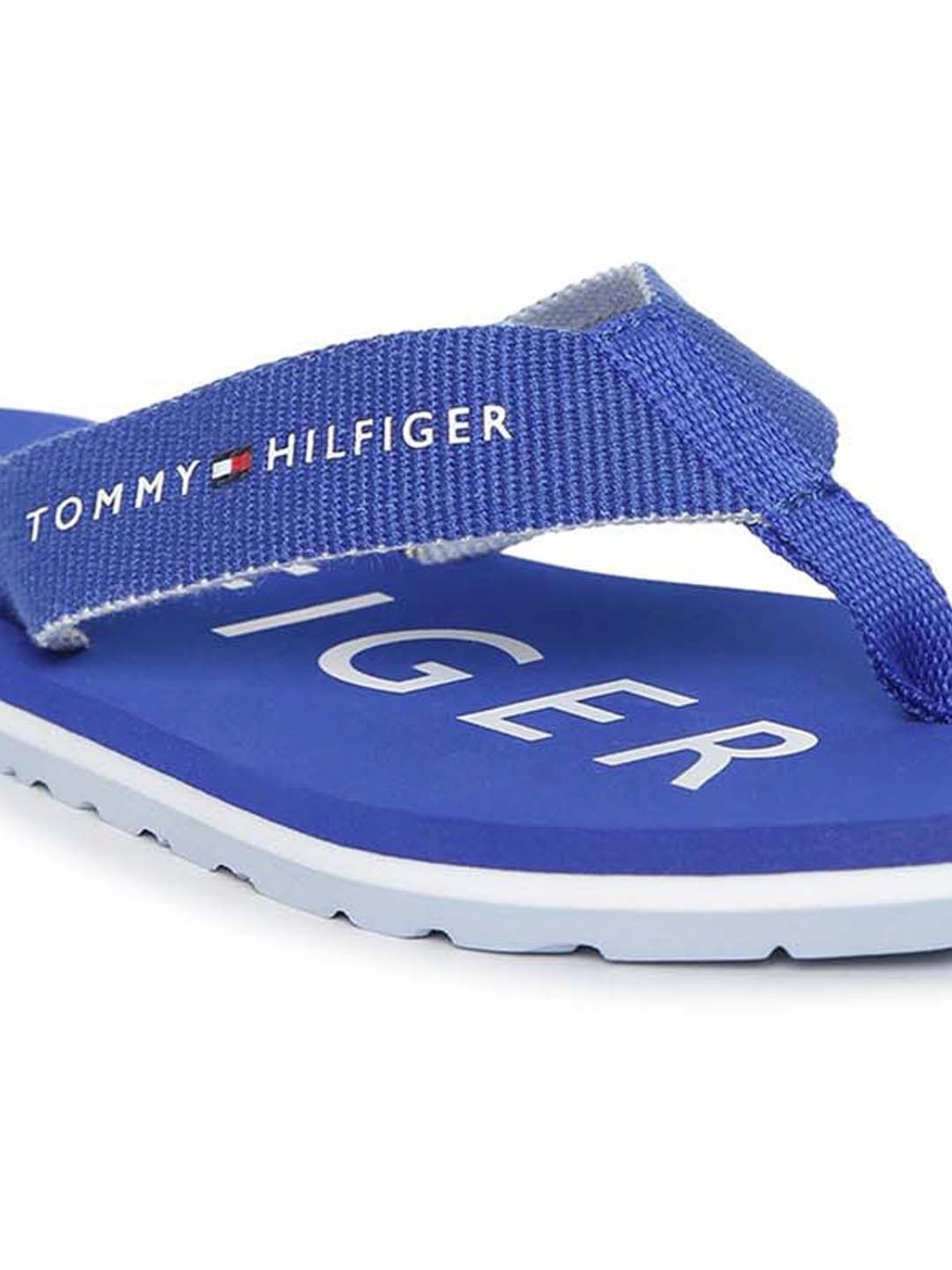Tommy Hilfiger Women's Ultra Blue Flip Flops