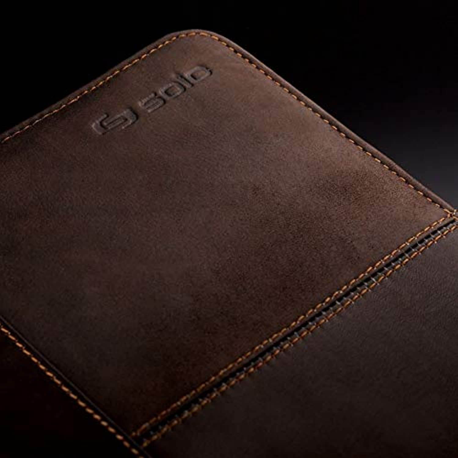Solo Premiere Leather Universal Tablet Case, 8.5 Inch to 11 Inch, Espresso