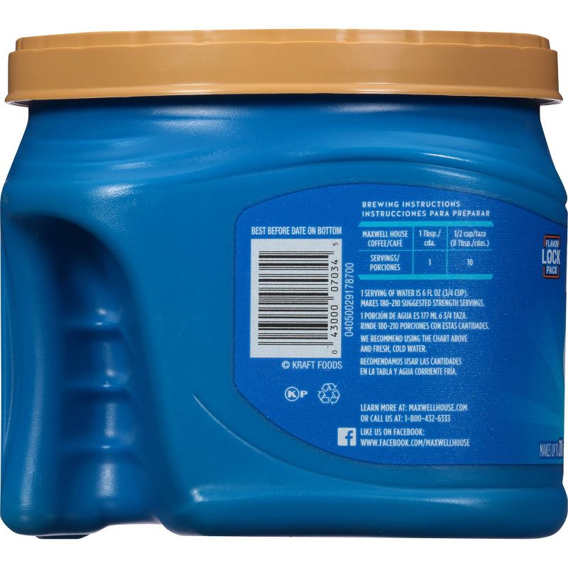 Maxwell House French Medium Dark Roast Ground Coffee - 25.6oz