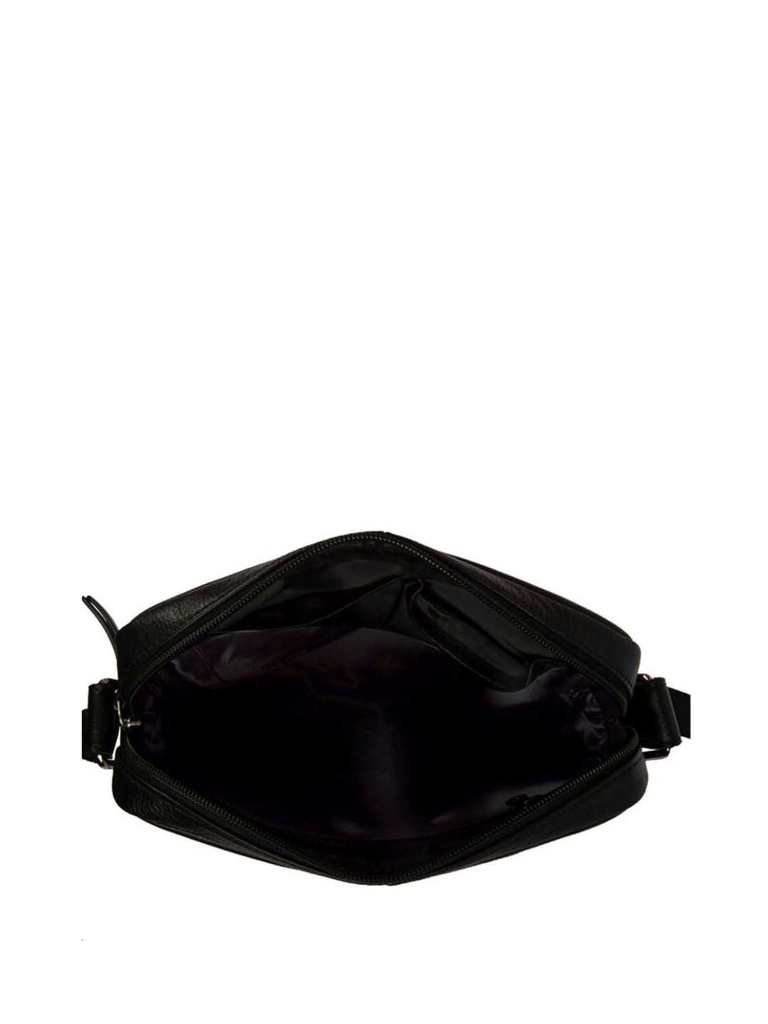 Priority Navy Synthetic Medium Messenger Bag