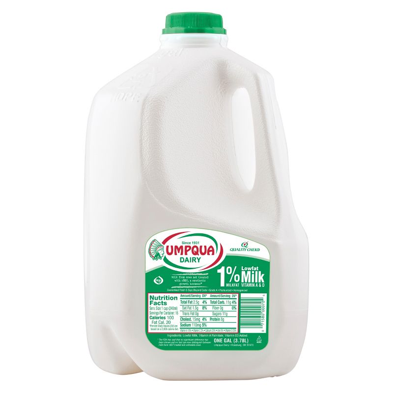 Umpqua 1% Milk - 1gal