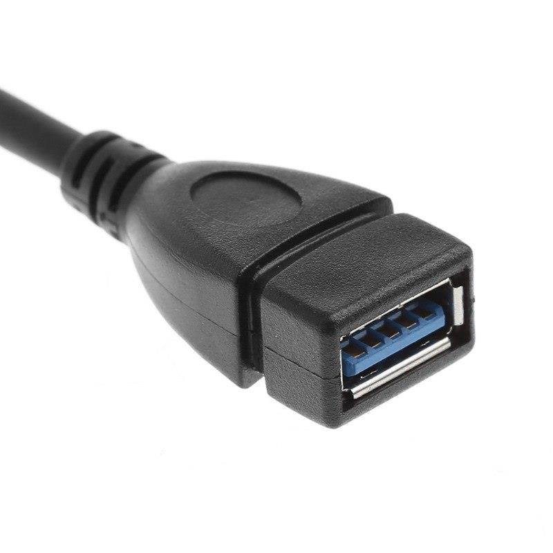 Micro Connectors 8-Inch USB 3.1 Type C to USB 3.0 Type A Female Adapter (E07-174-OTG)