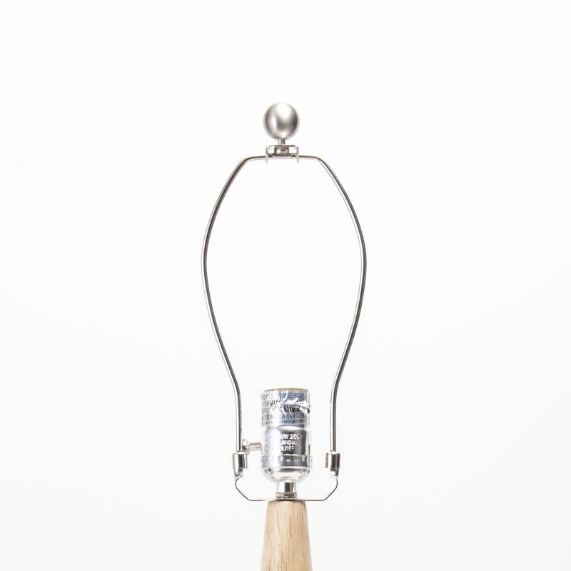 nuLOOM Torrance Ceramic 28" Table Lamp Lighting - Light Taupe 28" H x 15" W x 15"D