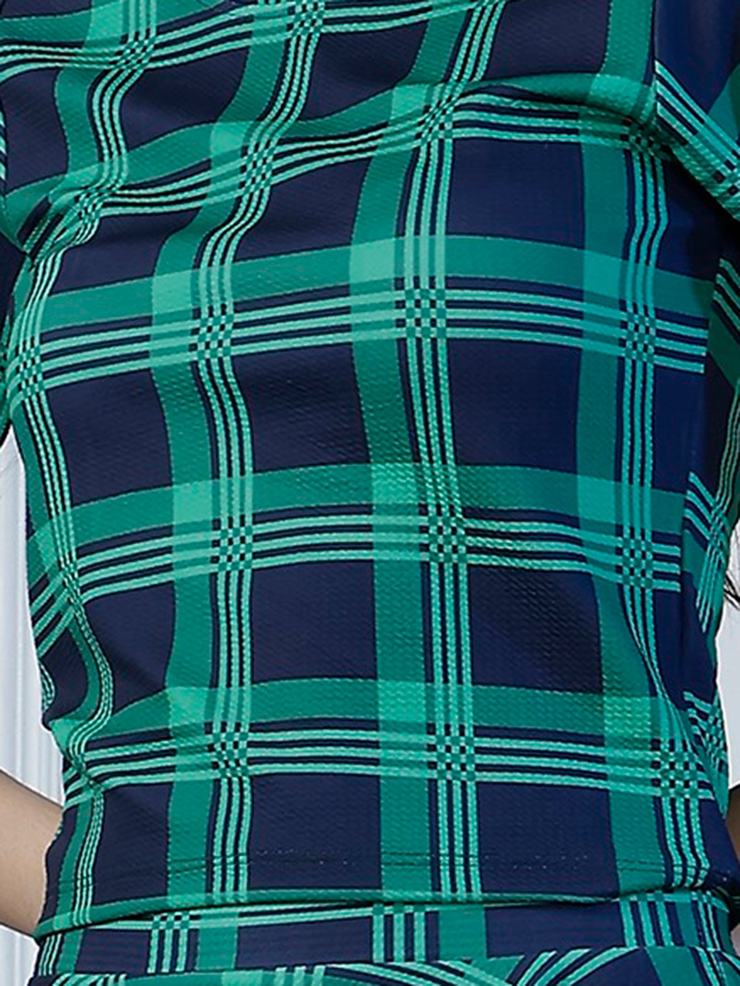 NEUDIS Green & Navy Checks Co-Ord Set