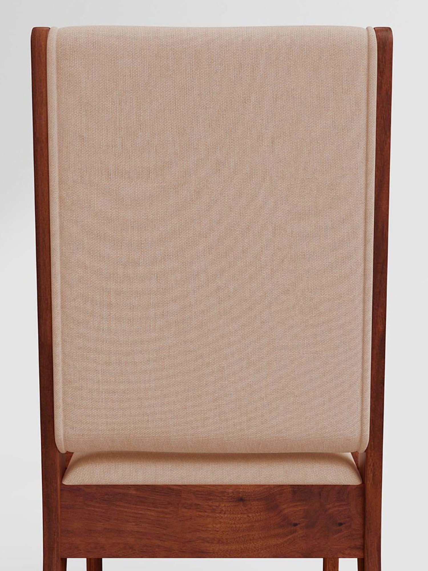 Godrej Interio Bliss Beige Sheesham Wood Dining Chair (Set of 2)