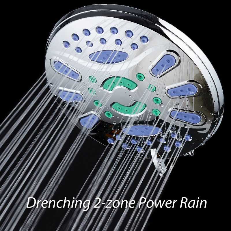 4' Shower Head and Cord Set Silver - Home Details