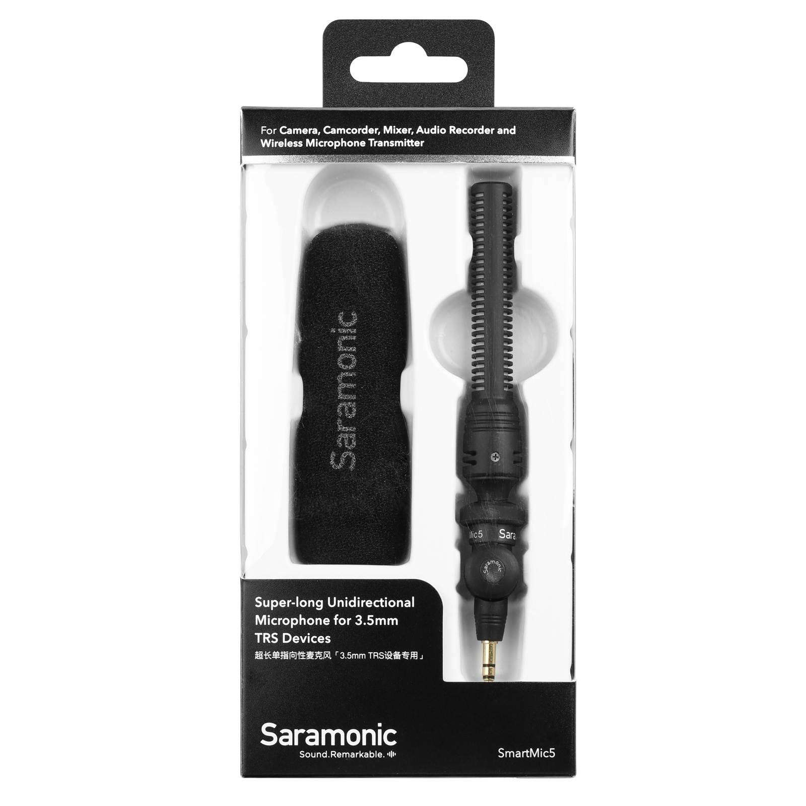 Saramonic SmartMic5 Super-long Unidirectional Microphone for 3.5mm TRS Devices