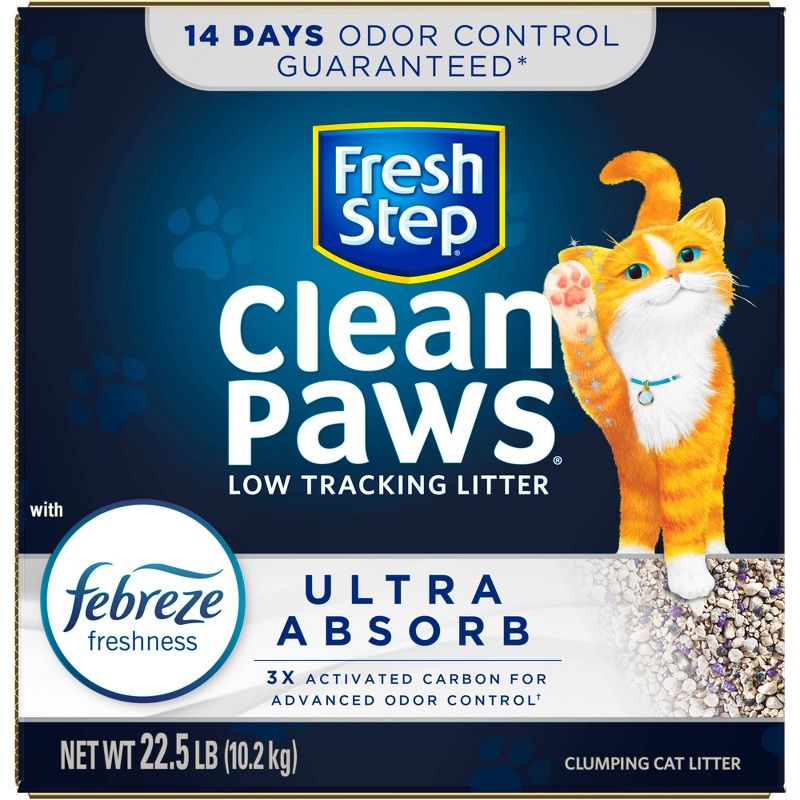 Fresh Step Clean Paws Ultra-Absorb - 22.5lbs