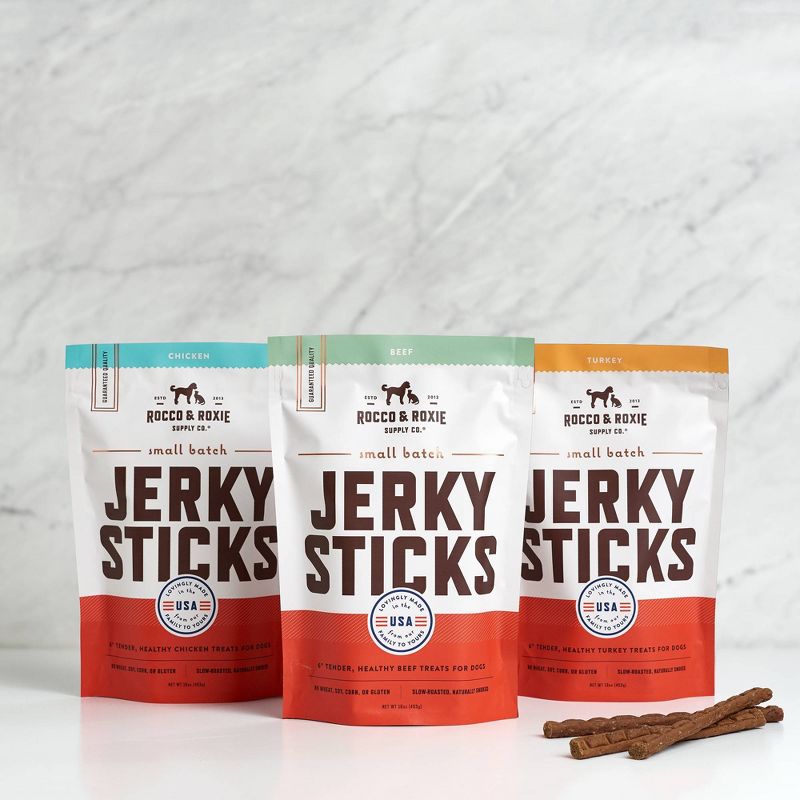 Rocco & Roxie Supply Co. Chicken Jerky Sticks Dog Treats - 16oz