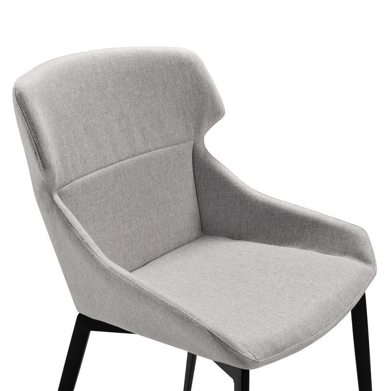 Set of 2 Kenna Modern Dining Chair Gray - Armen Living